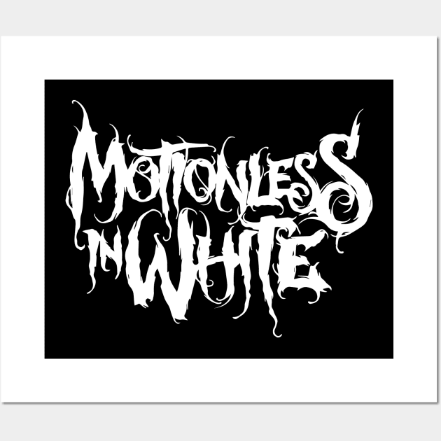 Motionless in White Wall Art by Beata Lazaro